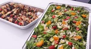 Kebabs Salad