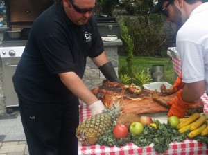 Caja Setting on Table - Ocean County NJ Catering Event